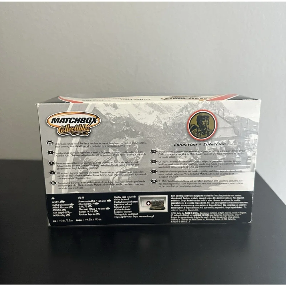 Vintage Mattel Matchbox Collectibles Churchill MK-7 Tank -New (box damaged)